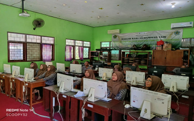 DWP MIN 1 Tuban Ikuti Webinar DWP Kanwil Kemenag Jatim, Bahas Penguatan Sarana dan Prasarana Pendidikan