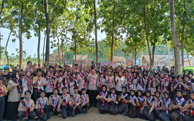 Kakankemenag Tuban Buka Perkemahan Gudep 01.043–01.044 MIN 1 Tuban